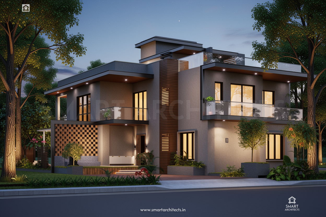 Exterior design by Smart Architects